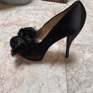 Pedro Garcia satin evening shoes